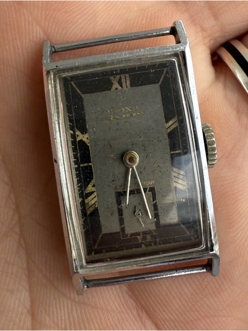 Vintage 1940’s Doxa Art Deco Rare Military Watch